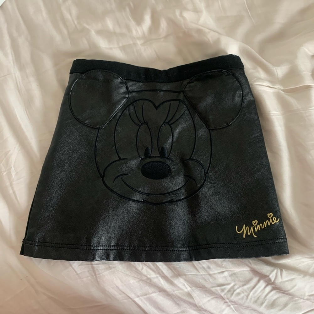 Girls faux leather skirt 🐈‍⬛🖤